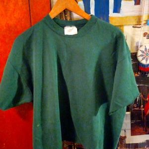 Vtg Cropped Hanes sweatshirt tee